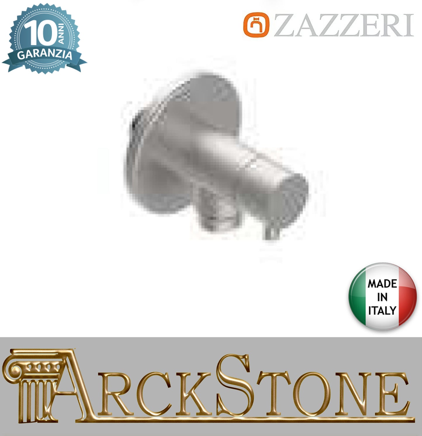 Rubinetto Sottolavabo Per Monofori E Monocomandi Zazzeri JK21 Materiale Acciaio Finitura Acciaio Spazzolato