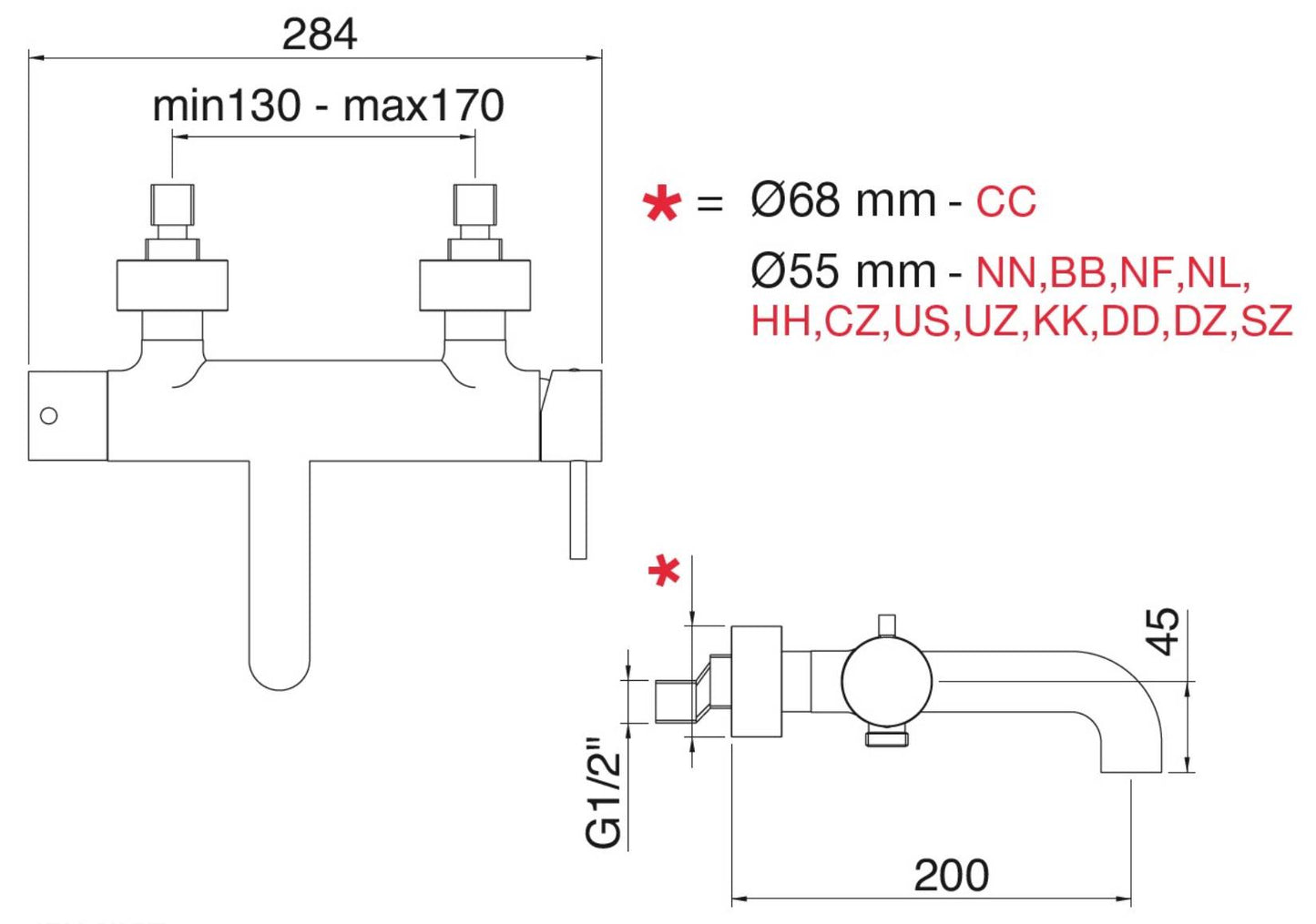 Rubinetterie Treemme UP+ Miscelatore Monocomando Vasca Esterno Senza Set Doccia Materiale Ottone Finitura Cromata