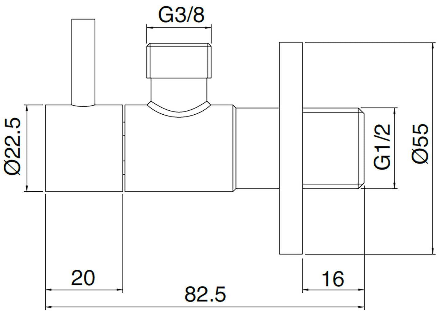 Rubinetterie Treemme 3M Electronic Washbasin Tap IT 0401 IS ZZ ZZ Rubinetto D’Arresto Con Filtro Installazione Parete Monoforo Materiale Acciaio Finitura Inox Spazzolato Opaco