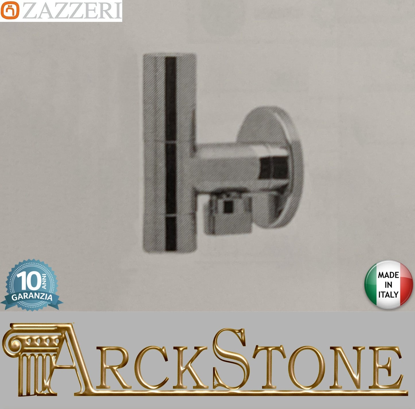 Zazzeri 100 Rubinetto Ad Incasso Sottolavabo Materiale Ottone Finitura Cromato