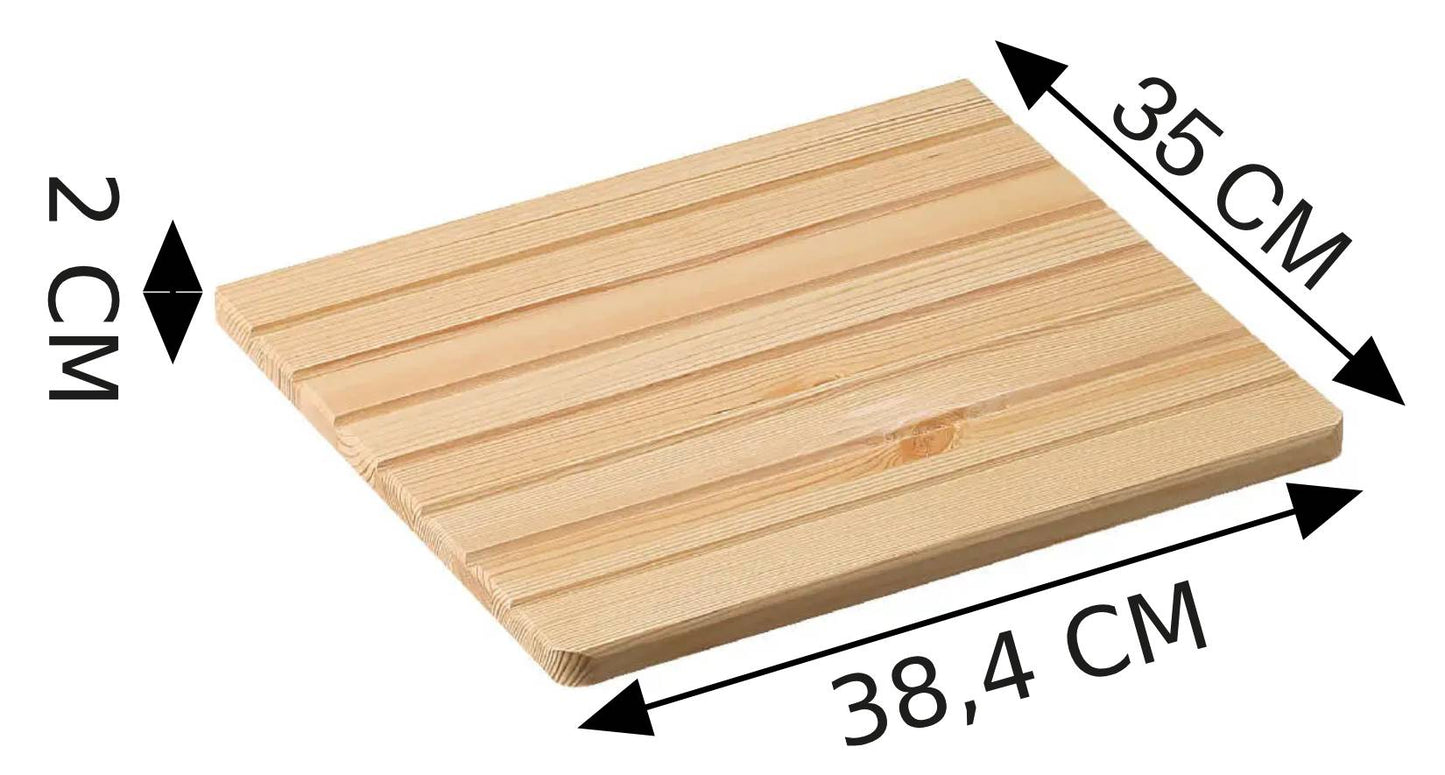 Negrari Comfort 3006DCGDX Lavatoio Bianco Corten Grigio 45x50 H85 cm Mobile Interno Lavanderia Nobilitato Idrofugo Vasca Polipropilene Asse Lavaggio Legno Fornito Montato Cerniere Anta Chiusura Rallentata Battente Maniglia Destra Sifone Piletta Piedini