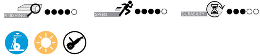 Raimondi Disco Diamantato Turbo 179CCT115 Prodisc Ideale Per Gres Porcellanato Ceramica Per Smerigliatrice Da Usare Con Acqua o a Secco Massimo RPM 11000 Diametro Ø 115 mm