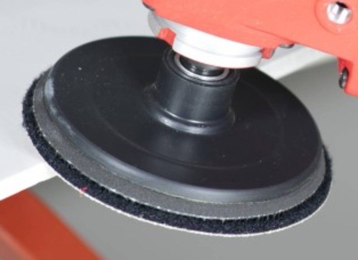 Raimondi 274FD100A Platorello Con Velcro Attacco 14MA Per Disco Diametro Ø 100 mm Rifinitura Lucidatura Coste Spigoli Utilizzabili Secco Acqua