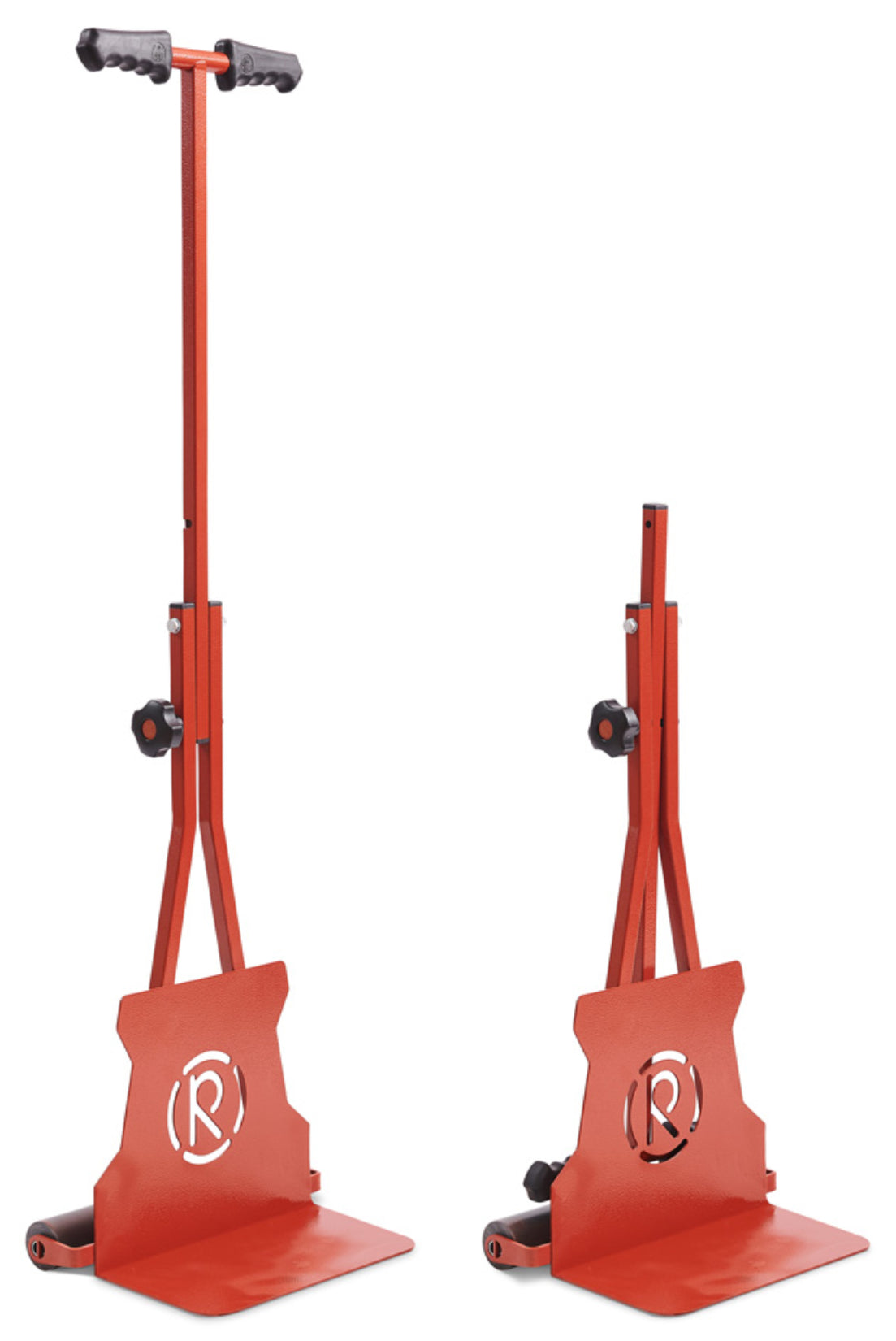 Raimondi Rullo Pressaguiana 232 RAIV2 Carrello Con Manico Telescopico Doppia Impugnatura Ripiegabile Comoda Veloce Uniforme Stesura Guaine Posate Adesivo Telaio Acciaio Cilindro in Plastica Rigida Peso Consigliato 15-25 Kg Altezza Aperto 126cm Chiuso 79cm