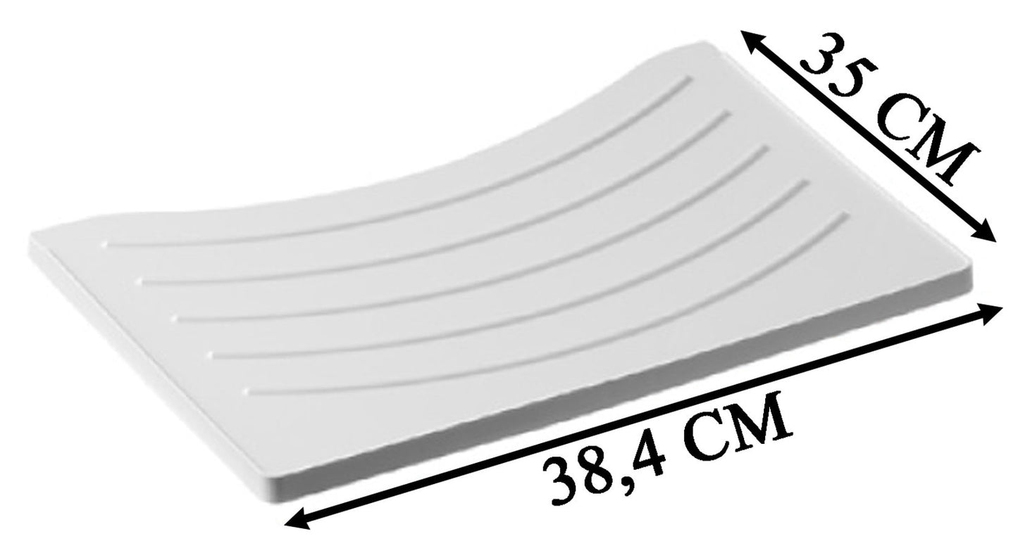 Negrari Eco Lavatoio Coprilavatrice Montato Vasca DX Destra Copri Lavatrice SX Sinistra Proteggi Bianco Mobile Lavapanni Anta Sportello Porta Battente Legno Nobilitato Idrofugo Lavabo Asse Resina Plastica Interno Bagno Lavanderia L109 P60 109x60 H92 cm