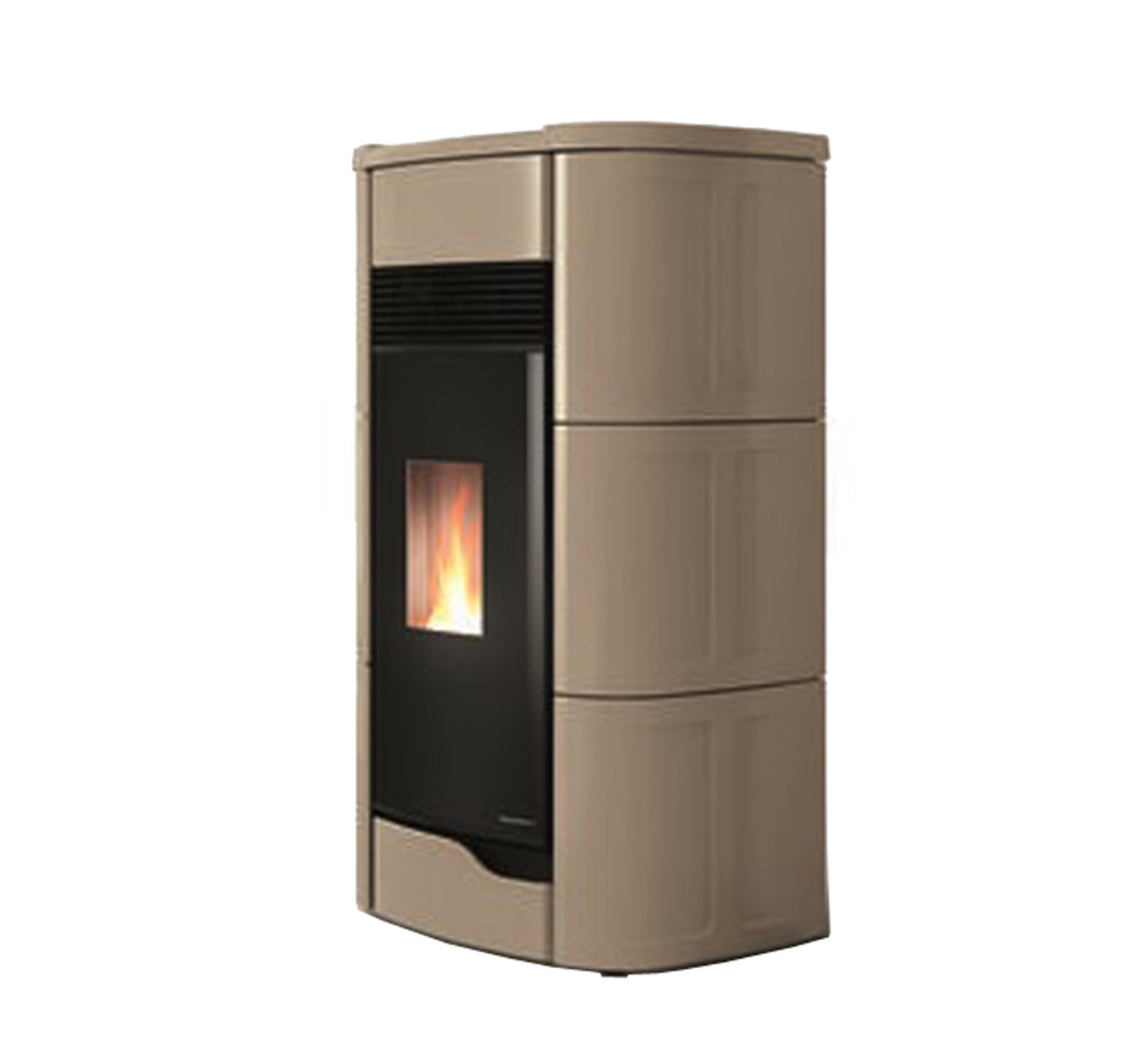 Stufa Pellet Aria Calda Ventilata Ecofire Ermetica Palazzetti Anna 12 Potenza 12 kW Caffellatte