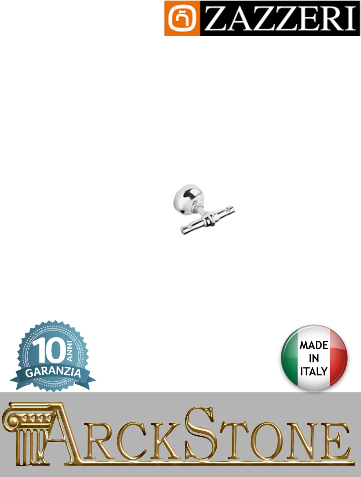 Appendi salviette marca Zazzeri modello 800 finitura cromata parete muro mm H70 L120 P95 accessori bagno arredo arredamento casa home azienda certificata garanzia 10 anni qualità made in italy