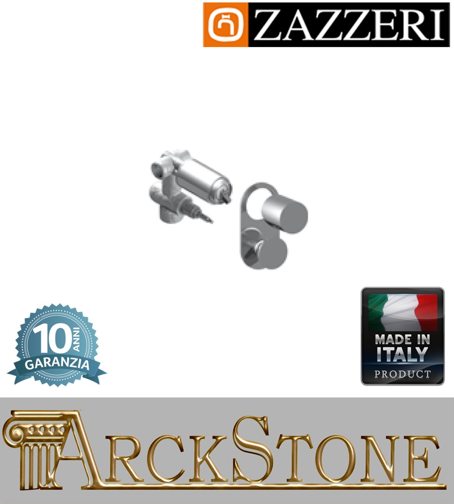 Miscelatore meccanico doccia marca Zazzeri modello Shower Unix completo finitura cromata incasso parete rubinetto arredamento rubinetteria bagno lavanderia cromo garanzia 10 anni azienda certificata made in italy