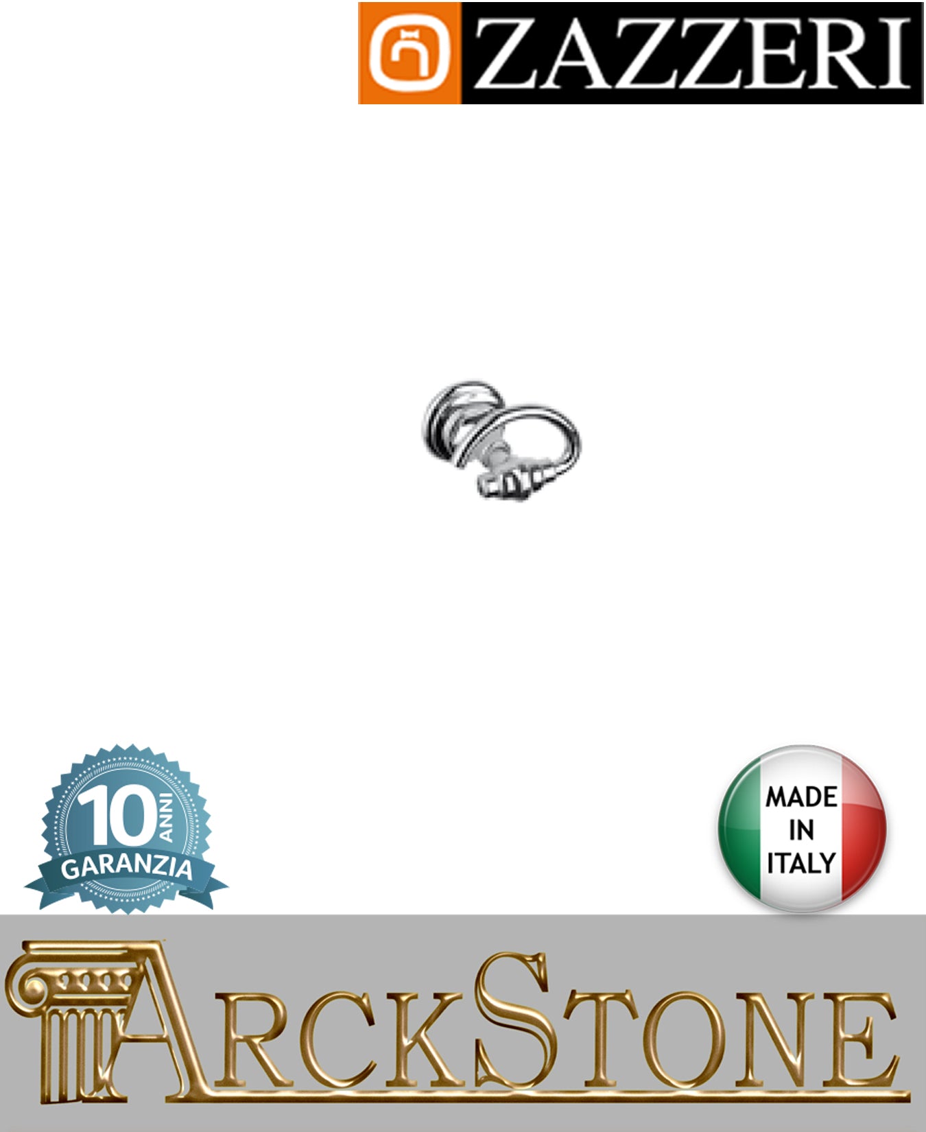 Appendi abiti marca Zazzeri modello Kent 3 finitura ottone cromato parete mm H80 L90 P95 accessori salviette arredo bagno autorizzato arredamento casa azienda certificata home cromo muro garanzia 10 anni qualità made in italy