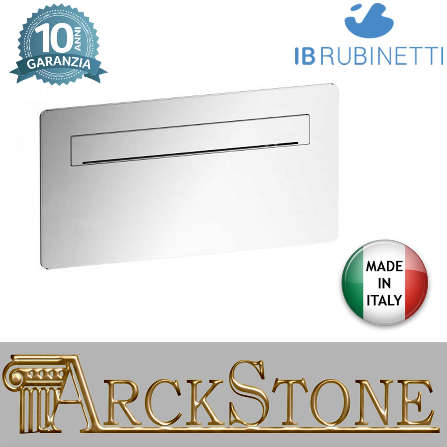 Bocca d'erogazione soffione a sfioro completo marca IB rubinetti modello LoveMe rubinetteria rubinetto ottone cromato bagno fontana finitura cromo rivenditore autorizzato campania arredamento garanzia 10 anni made in italy azienda certificata qualità