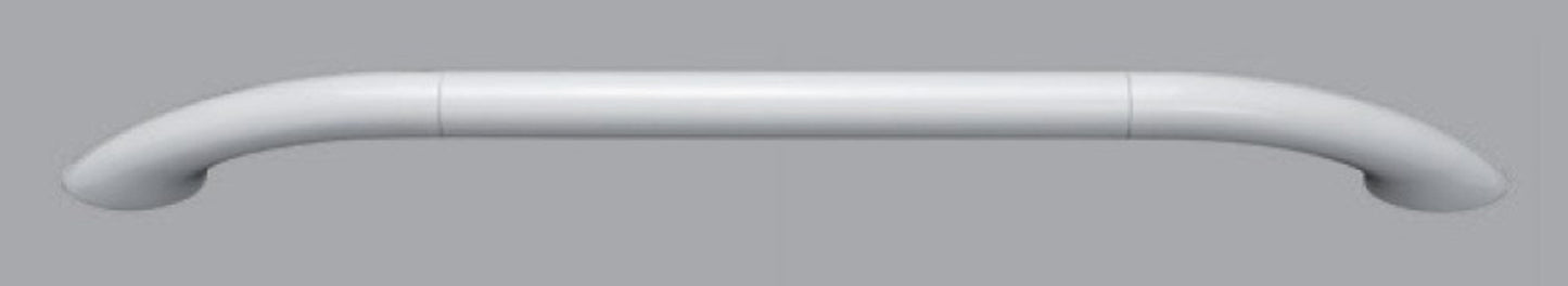 Novellini maniglione maniglia di sicurezza in metallo verniciato antiscivolo colore bianco Lunghezza 620 mm Ø 28 mm