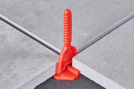 Raimondi RLS Levelling System 300 Viti Basi Forma a Croce + Per X Per Piastrelle Con Spessore Altezza da 5 a 15 mm e Fuga da 3 mm