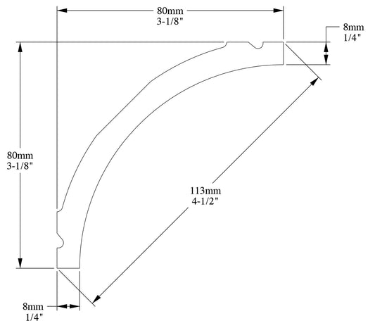Orac Decor C240F Cornice Soffitto Parete Poliuretano Flessibile Curvabile Bianco Resistente Agli Urti Calore Termiti Acqua Facile Da Installare Verniciabile Pretrattata Primer Acrilico Impermeabile Interno Esterno Ambienti Umidi Misura 200x8x8 cm