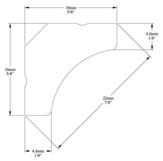 Orac Decor C250 Cornice Soffitto Parete Purotouch® Poliuretano Ad Alta Densità Bianco Resistente Agli Urti Calore Acqua Facile Da Installare Verniciabile Pretrattata Primer Acrilico Impermeabile Per Interno ed Esterno Ambienti Umidi Misura 200x1,6x1,6 cm
