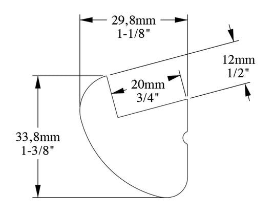 Orac Decor CX188F Cornice Soffitto Parete Poliuretano Flessibile Curvabile Bianco Resistente Agli Urti Calore Termiti Acqua Illuminazione Indiretta Verniciabile Pretrattata Primer Acrilico Impermeabile Interno Esterno Ambienti Umidi Misura 200x3,4x3 cm