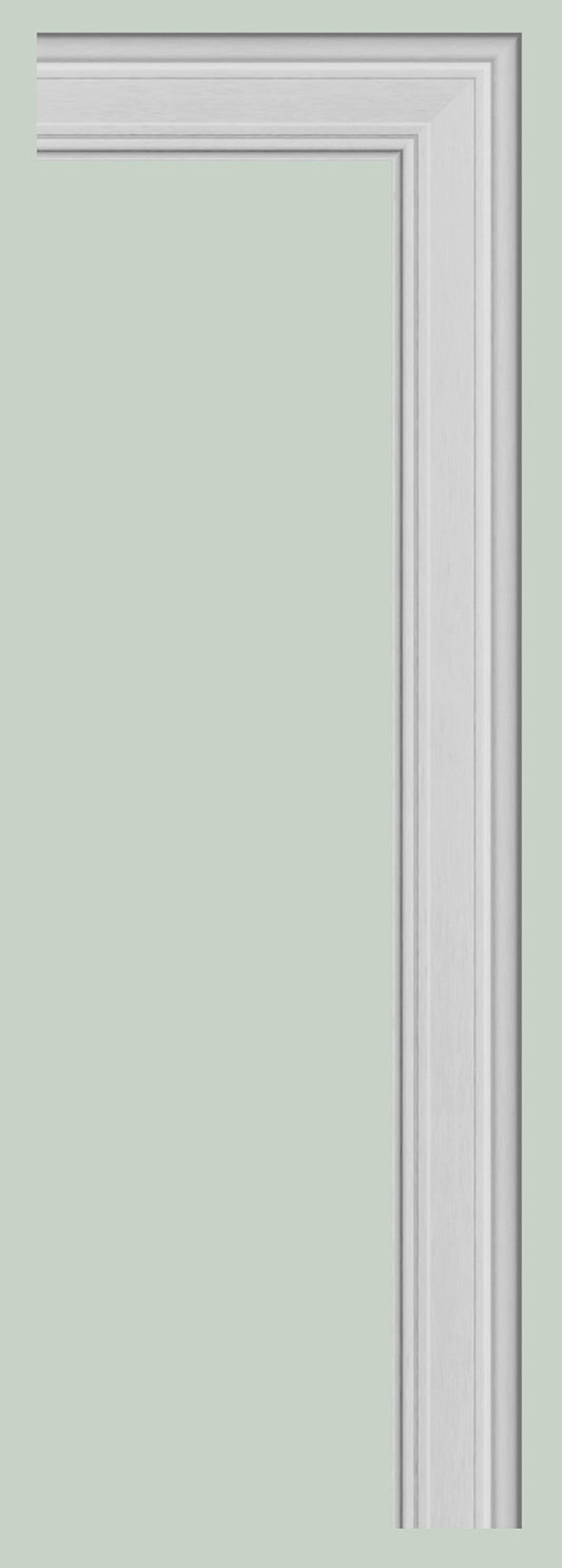 Orac Decor DX119-2300 Cornice Parete Duropolymer® Polistirene Ad Alta Densità Bianco Resistente Agli Urti Calore Acqua Facile Da Installare Verniciabile Pretrattata Primer Acrilico Impermeabile Per Interno ed Esterno Ambienti Umidi Misura 230x9,2x2,2 cm