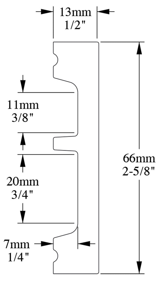Orac Decor DX157-2300-RAL9003 Cornice Multifunzionale Battiscopa Duropolymer® Polistirene Alta Densità Bianco Resistente Urti Calore Facile Installazione Verniciabile Pretrattata Primer Acrilico Impermeabile Interno Esterno Ambienti Umidi 230x6,6x1,3 cm