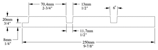 Orac Decor W116F Bar XL Pannello Murale 3D Doghe Strisce Righe Parete Muro Poliuretano Flessibile Flex Bianco Resistente Agli Urti Calore Acqua Assorbimento Acustico Facile Da Installare Verniciabile Acrilico Impermeabile Interno Esterno Misura 200x25x2cm