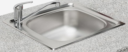 Palazzetti in Giardino Modulo Lavello 90 Struttura Cemento Refrattario Da Verniciare Top Piano Marmotech Levigato Grigio Vasca Acciaio Inox Miscelatore Integrato Basamento Schienale Pratica Mensola Misura 90x70 H78 cm Peso 290 kg