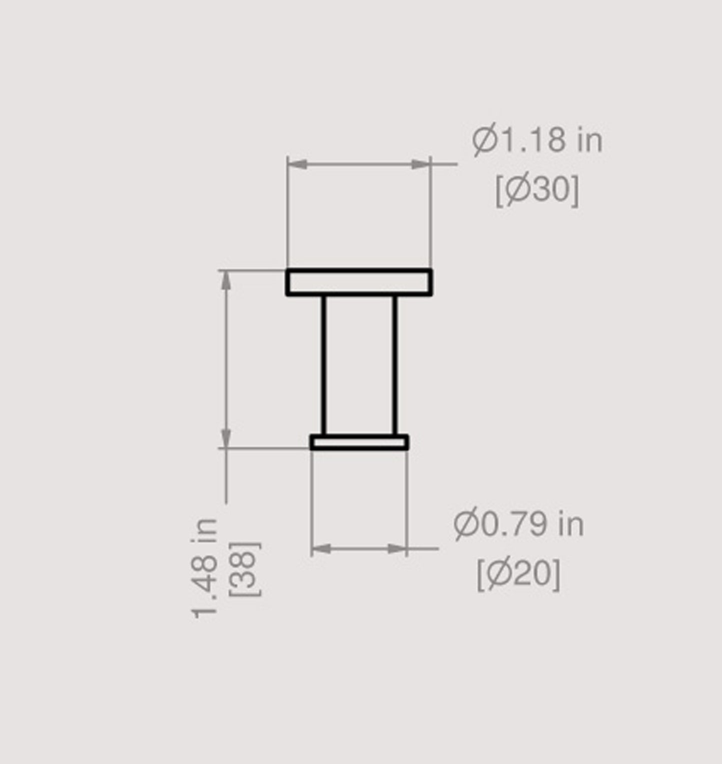 Porta Abiti Rotondo A Parete IB Rubinetti Officina Materiale Ottone Finitura Cromata