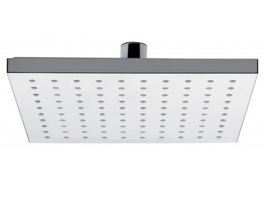 IB Rubinetti Shower Heads Soffione Doccia Quadrato Installazione A Soffitto / Muro Misura 200x200 mm Uscita Acqua Pioggia Stile Moderno Materiale ABS Finitura Cromata