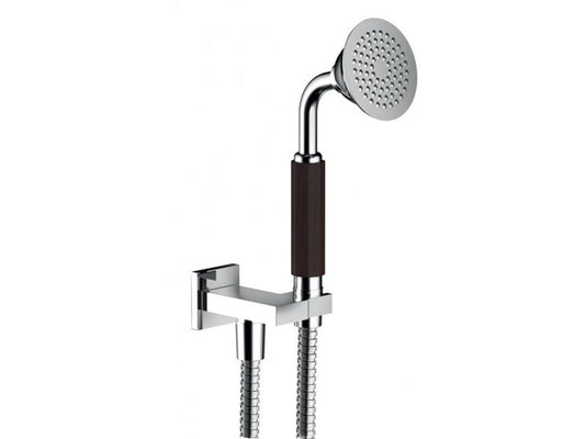 IB Rubinetti SHOWER & CO Duplex Belmondo Presa Acqua Quadra Doccetta Tonda Monogetto Flessibile Stile Classico Materiale Ottone Finitura Cromata