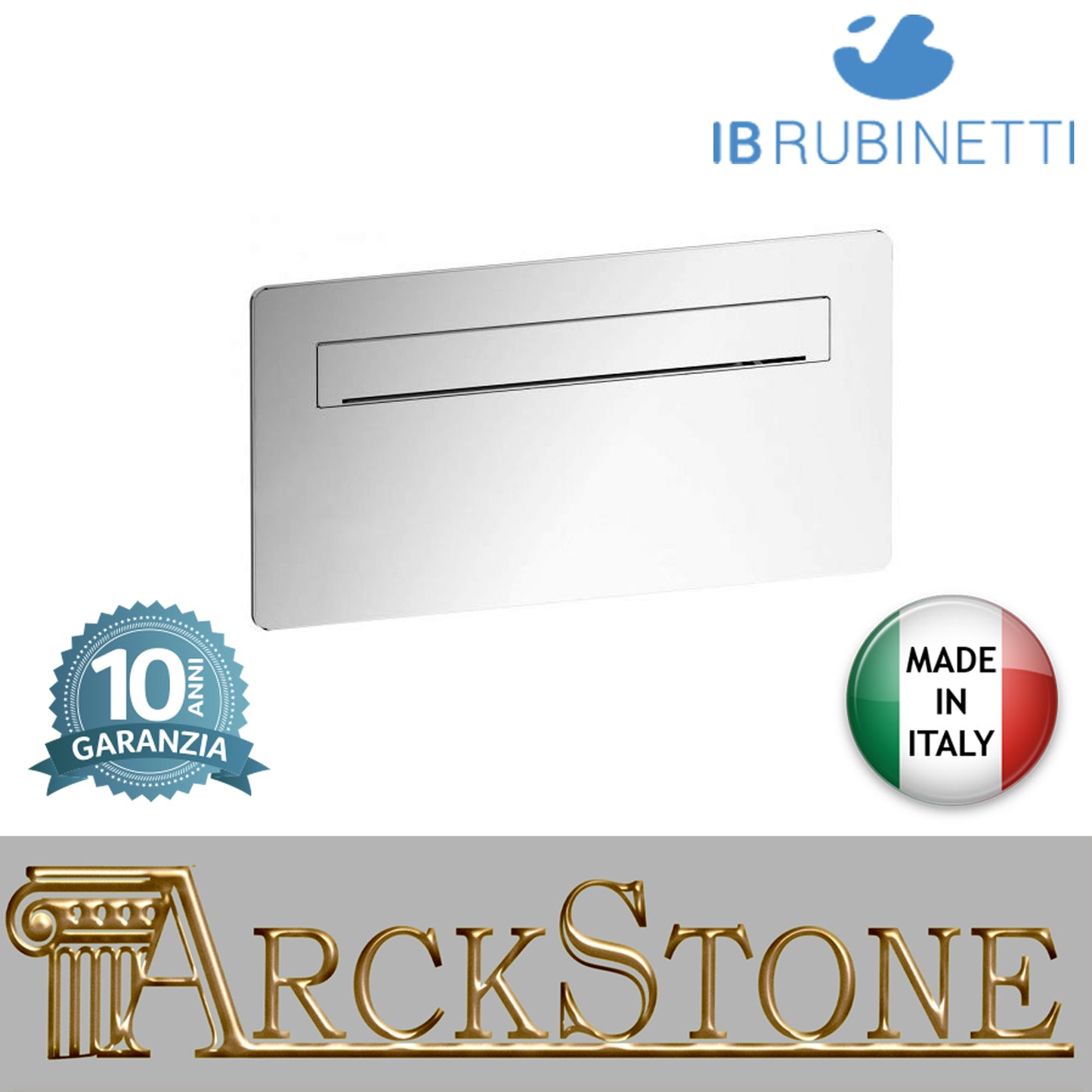 Bocca d'erogazione soffione a sfioro completo marca IB rubinetti modello Wave rubinetteria classica rubinetto ottone cromato fontana finitura cromo rivenditore autorizzato campania arredamento garanzia 10 anni azienda certificata qualità made in italy