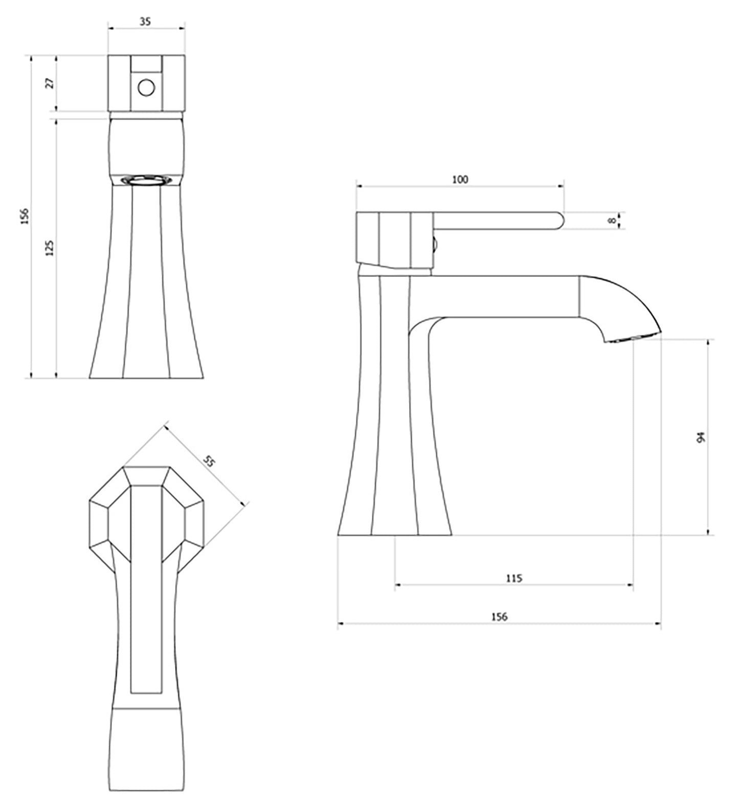 Miscelatore lavabo completo di piletta di scarico Click-Clack marca IB rubinetti modello Belmondo Elle rubinetteria rubinetto ottone cromato bagno Rivenditore Autorizzato Campania Arredamento Arredo Finitura Cromo Fontana qualità garanzia 10 anni azienda