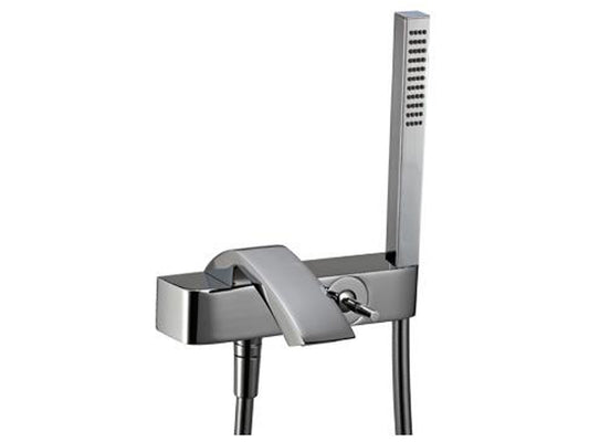 Miscelatore Monocomando Esterno Vasca Rubinetterie Treemme Arche' Materiale Ottone Finitura Cromata