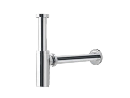 Rubinetterie Treemme 3M Contract ZIP IT RTSF 120 CC Sifone A Vista Tondo Materiale Ottone Finitura Cromata