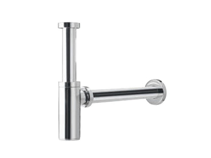 Rubinetterie Treemme X-CHANGE_mono Sifone A Vista Tondo Materiale Ottone Finitura Cromata