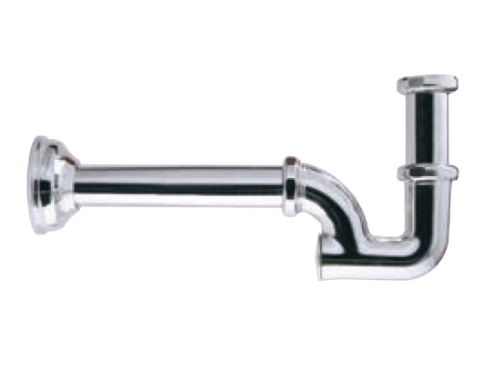 Rubinetterie Treemme 3M ROMANTICA IT 0421 CC ZZ ZZ Sifone Ad S Tondo Per Lavabo 1" 1/4 Finitura Cromata