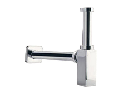 Rubinetterie Treemme Q30 Sifone A Vista Quadro Materiale Ottone Finitura Cromata