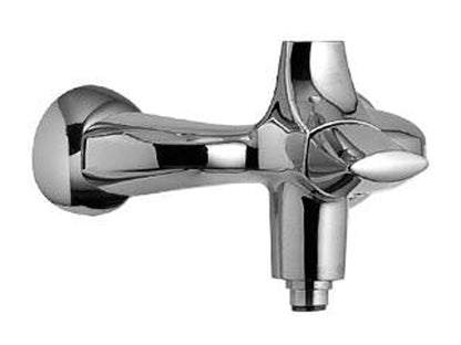 Miscelatore Gruppo Esterno Doccia Senza Set Doccia Rubinetterie Treemme Hedo' Materiale Ottone Finitura Cromata