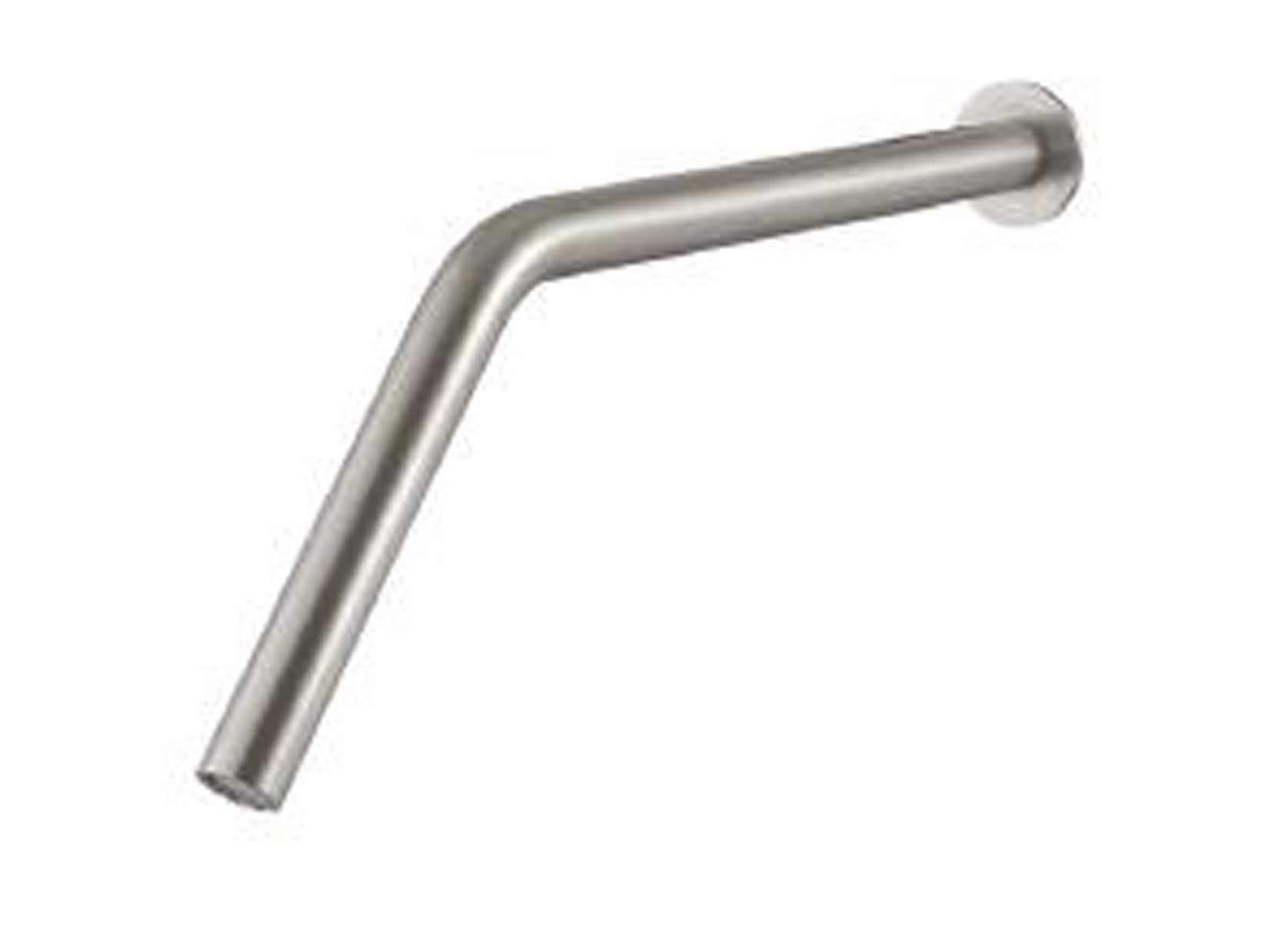 Rubinetterie Treemme 3M 22MM IT 1161 IS ZZ HF Bocca Getto Erogazione Acqua Per Vasca Installazione A Muro 210 mm Stile Moderno Materiale Acciaio Finitura Acciaio Spazzolato Opaco Inox