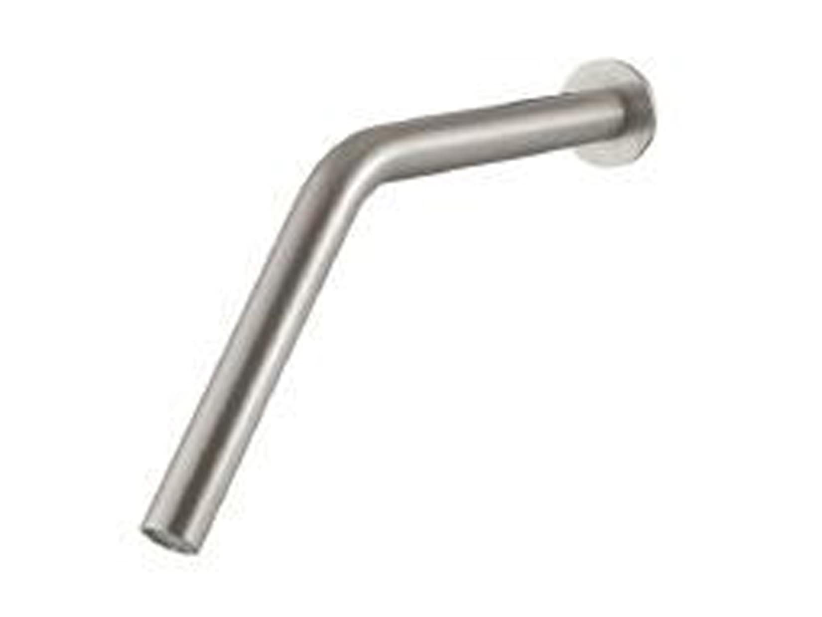 Rubinetterie Treemme 3M 22MM IT 1163 IS ZZ HF Bocca Getto Erogazione Acqua Per Vasca A Muro Lunghezza 170 mm Stile Moderno Materiale Acciaio Finitura Acciaio Spazzolato Opaco Inox
