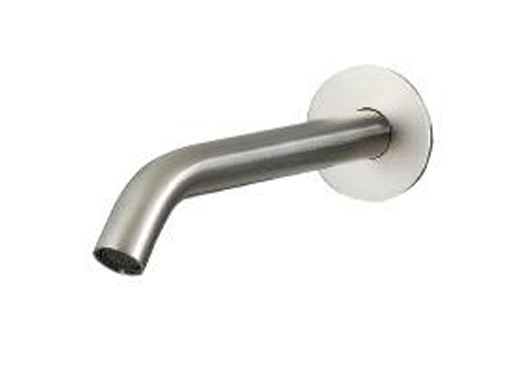 Rubinetterie Treemme 40MM Bocca Getto Erogazione Acqua A Muro 200 mm Per Vasca Stile Moderno Materiale Acciaio Finitura Acciaio Spazzolato Opaco Inox