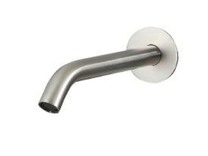 Rubinetterie Treemme 40MM Bocca Getto Erogazione Acqua A Muro 200 mm Per Vasca Stile Moderno Materiale Acciaio Finitura Acciaio Spazzolato Opaco Inox