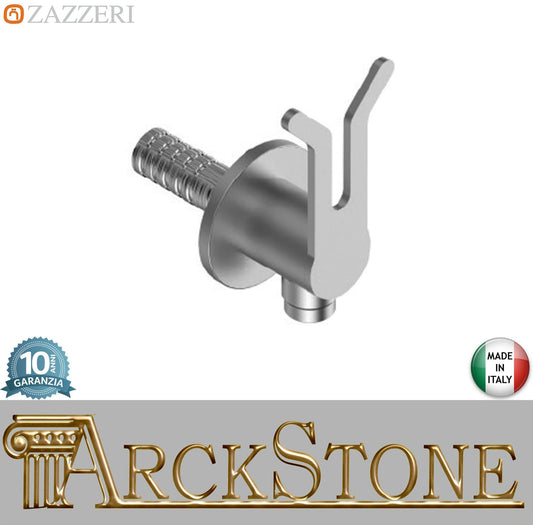 Zazzeri JK21 Presa Acqua A Muro Con Attacco Per Doccetta JK21 Materiale Acciaio Finitura Acciaio Spazzolato