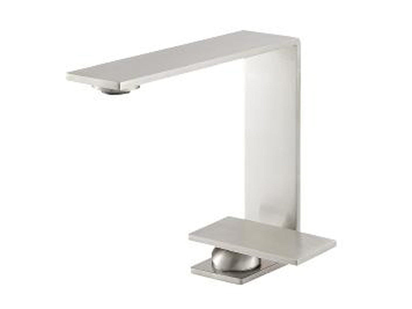 Rubinetterie Treemme 3M 5mm IT 2811 IS 5M ZZ Miscelatore Monocomando Appoggio Lavabo 155 mm Con Areatore Orientabile Stile Moderno Materiale Acciaio Inox Finitura Acciaio Spazzolato Inox