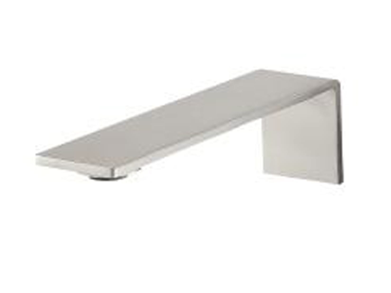 Rubinetterie Treemme 3M 5mm IT 2863 IS ZZ ZZ Bocca Getto Erogazione Acqua A Parete 170 mm Stile Moderno Materiale Acciaio Inox Finitura Acciaio Spazzolato