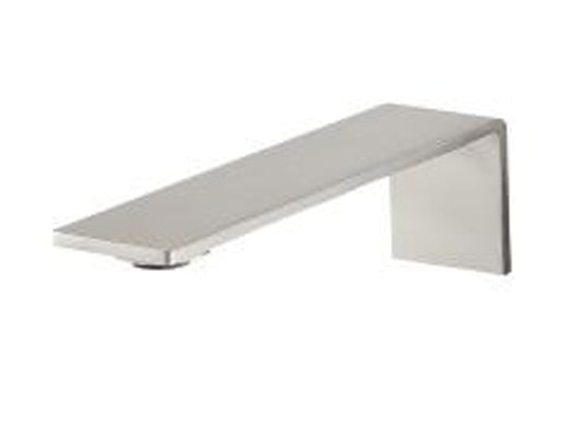 Rubinetterie Treemme 3M 5mm IT 2863 IS ZZ ZZ Bocca Getto Erogazione Acqua A Parete 170 mm Stile Moderno Materiale Acciaio Inox Finitura Acciaio Spazzolato