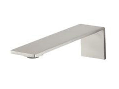 Rubinetterie Treemme 3M 5MM IT 2863 IS ZZ HF Bocca Getto Erogazione Acqua A Parete Per Vasca 170 mm Stile Moderno Materiale Acciaio INOX Finitura Acciaio Spazzolato