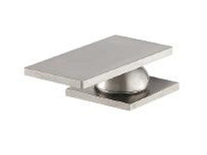Rubinetterie Treemme 3M 5MM RWIT 2865 IS 11 Miscelatore Monocomando Monoforo Remoto Appoggio Da Piano Per Vasca Senza Doccetta 30 mm 1 Leva Con Piastra Stile Moderno Senza Bocca Materiale Acciaio INOX Finitura Acciaio Spazzolato