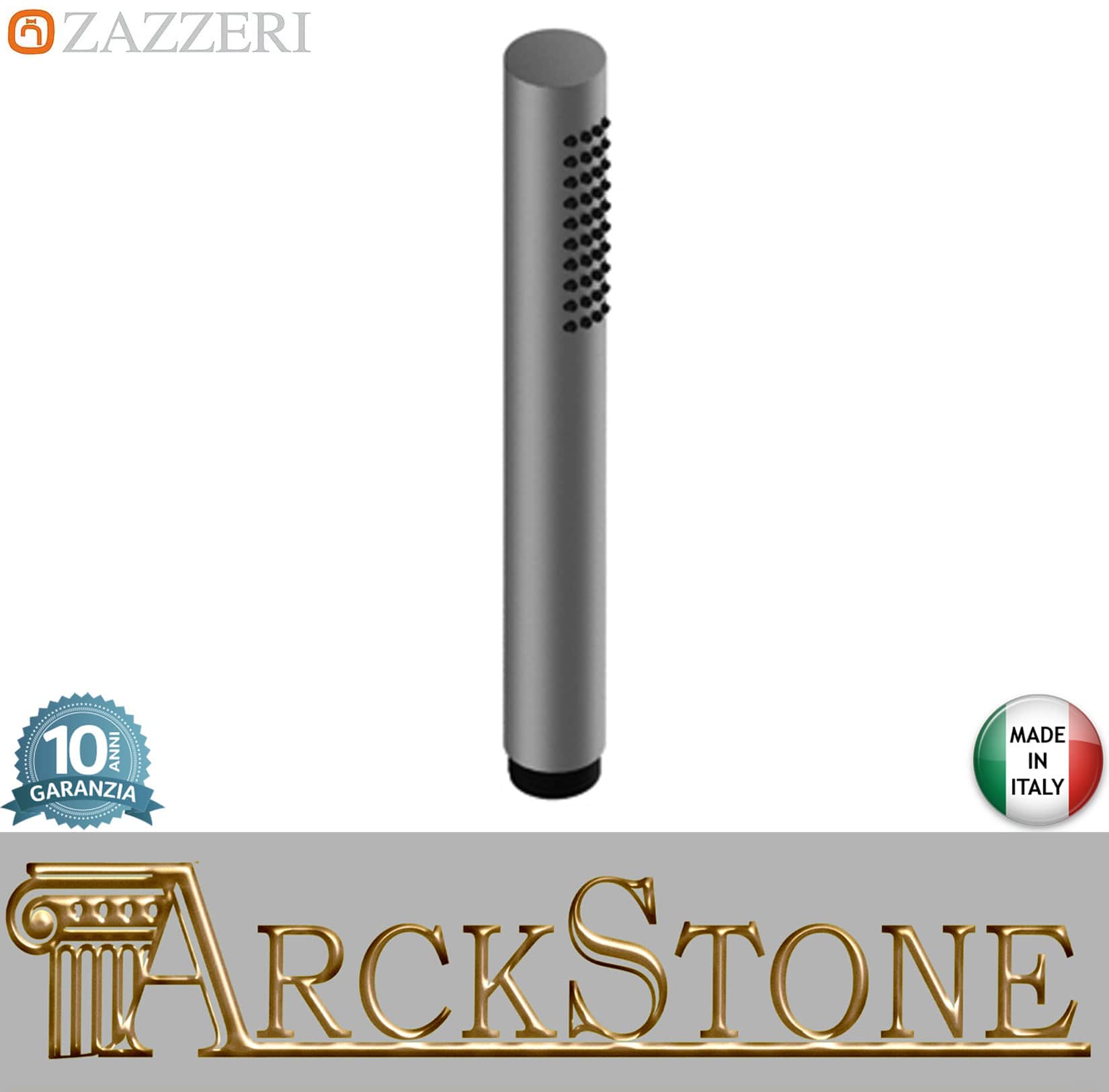 Zazzeri Rubinetterie JK21 Doccetta Stilo Per Vasca / Doccia Monogetto Stile Moderno Materiale Acciaio Inox Finitura Acciaio Spazzolato