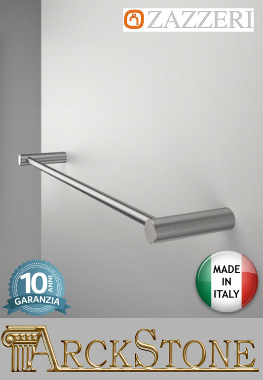 Porta Asciugamano 500 mm Zazzeri INOX ACCESSORI Materiale Acciaio Inox 316 Finitura Acciaio Spazzolato