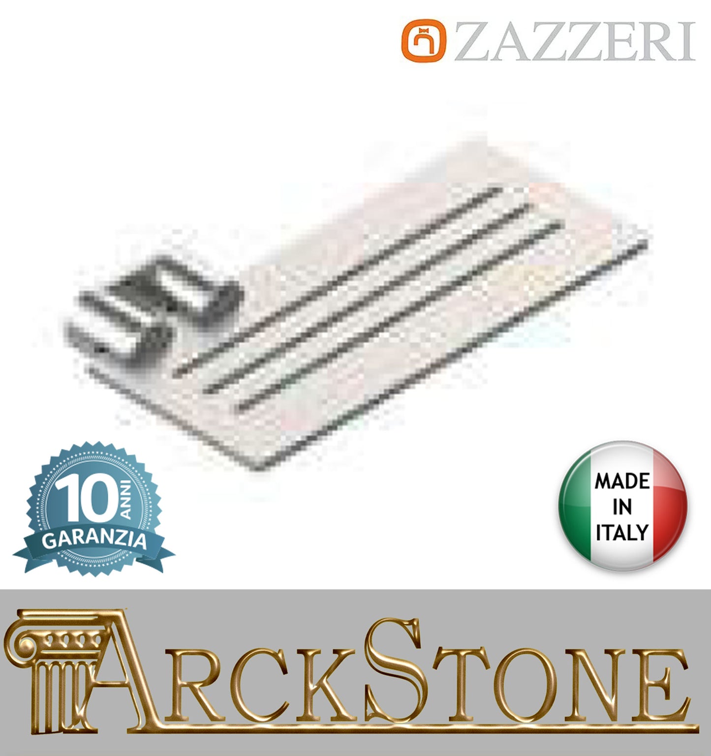 Porta Sapone A Parete Zazzeri INOX ACCESSORI Finitura Acciaio Spazzolato 