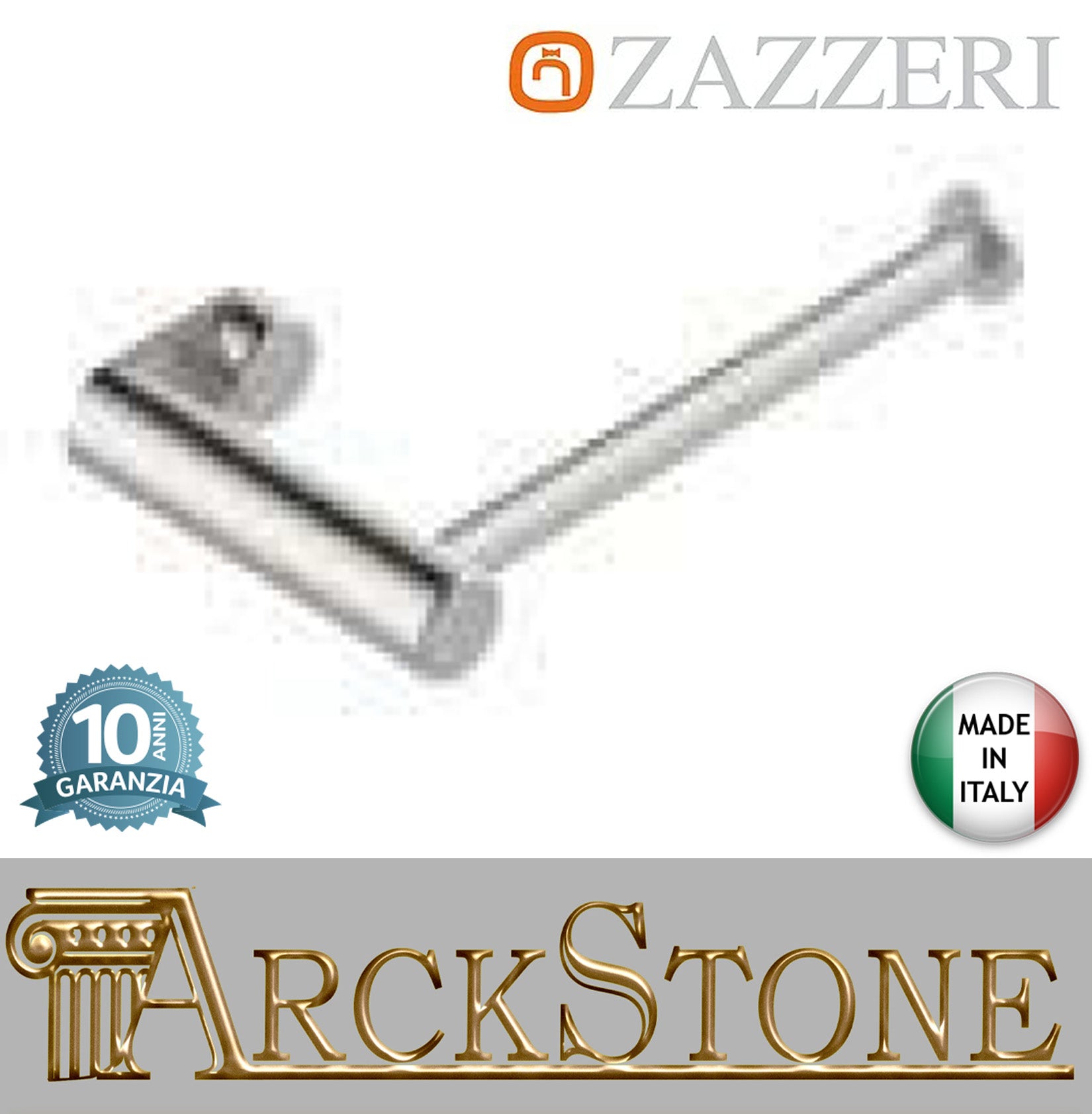 Porta Carta Igienica A Parete Zazzeri INOX ACCESSORI Finitura Acciaio Spazzolato