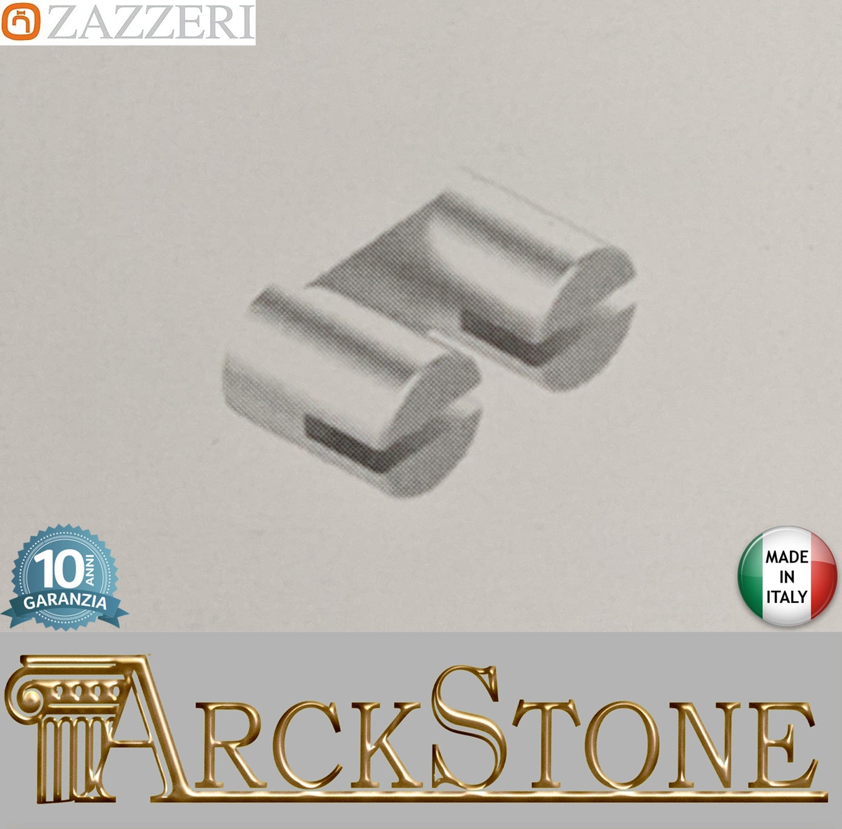 Zazzeri INOX ACCESSORI Supporto Per Mensole Accessori A Parete Materiale Acciaio Inox Finitura Acciaio Spazzolato