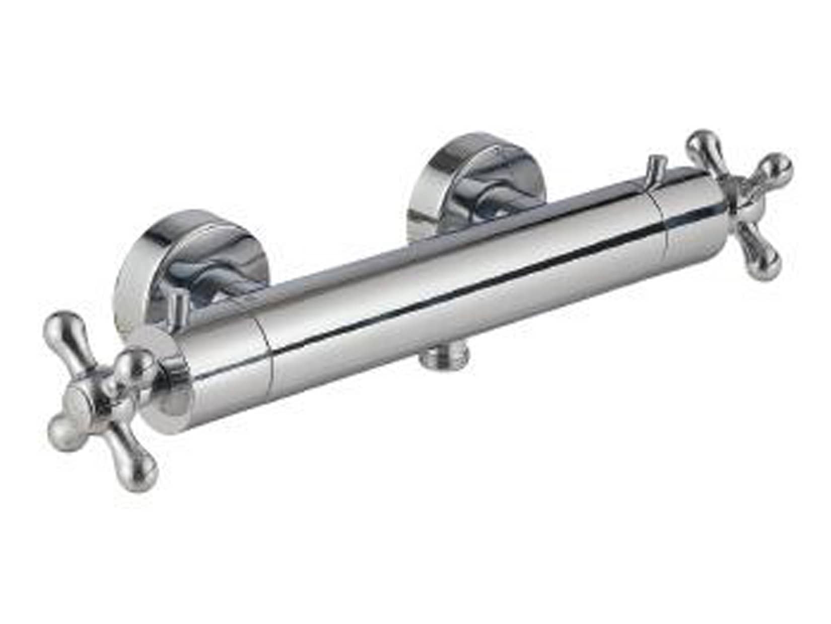 Rubinetterie Treemme 3M ROMANTICA IT 3688 CC PV ZZ Miscelatore Termostatico Esterno Doccia Materiale Ottone Finitura Cromata